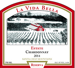 La Vida Bella Vineyard Estate Chardonnay Volar 2013